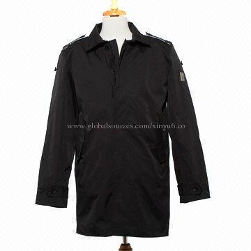 Men's Trench for urban motorcycle rider