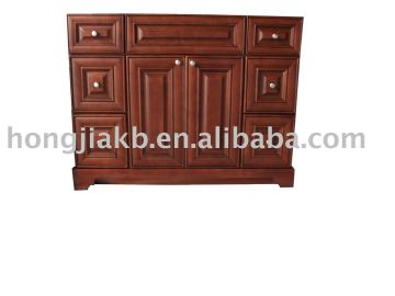 Shaker raised panel bathroom vanity