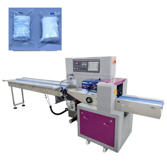 Horizontal Disposable Medical Supplies Packaging Machine