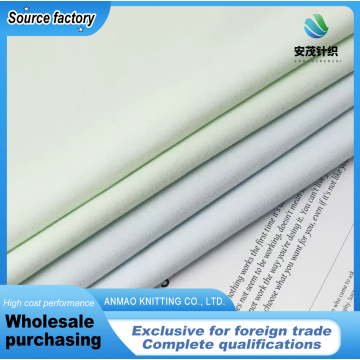 Tecido de malha macia com infusão de algodão de linho Desan