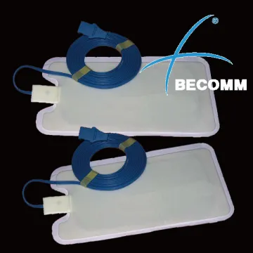 Single-polar child Electrosurgical grounding pad with cable