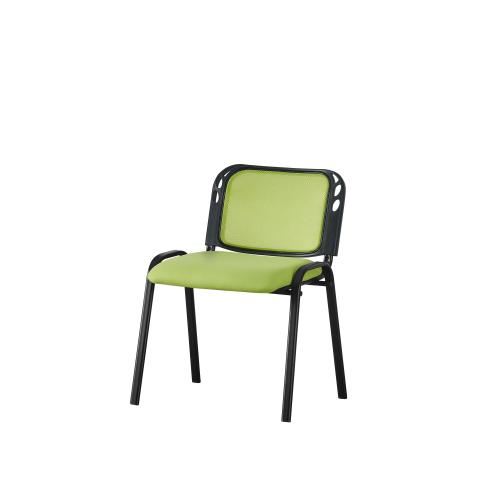 Cadeira de tecido ergonômico com estrutura de aço resistente