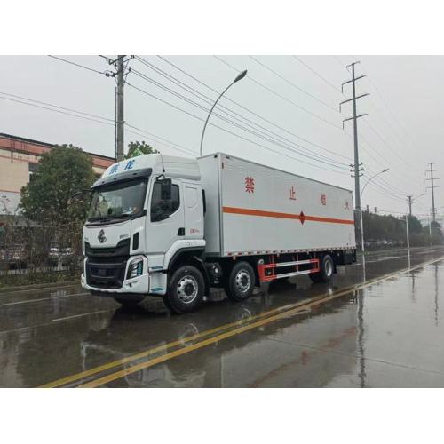 Dongfeng explosivo camión de entrega de productos peligrosos