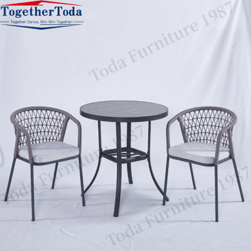 Wicker chairs for outdoor garden Hotel reception chairs