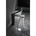 New Design Brushed Grey Single Lever Wash Basin Mixer Tap Luxury Bathroom Water Sink Faucet
