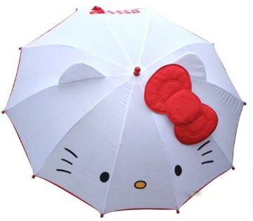 Cheap Manual Pongee Promotional Straight Child Umbrella