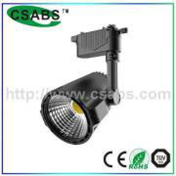 30W LED Track Light COB, led track lamp,track spotlight, Black  WW