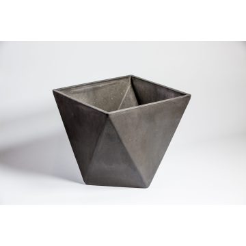 Contenedor de flores artístico escultórico