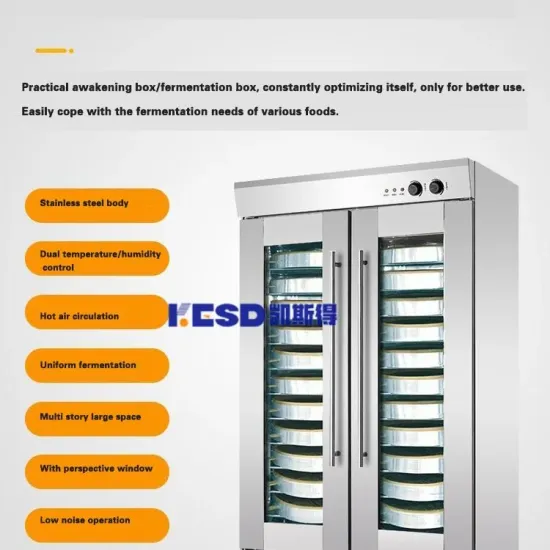 Commercial Bread Dough Prover Machine Bakery Fermenting Proofing Electric Baking Dough Proofer