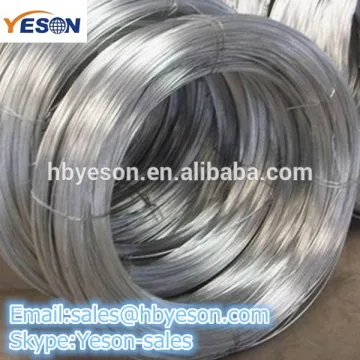 Q195 Galvanized iron wire for weaving / galvanized iron wire price