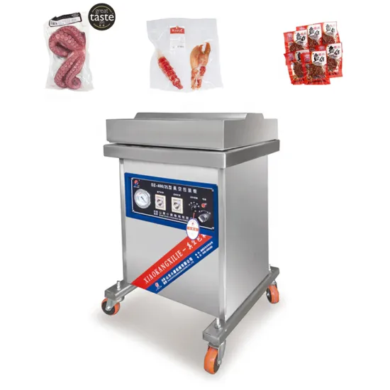 Single Chamber Vacuum Packing Machine for Meat, Fresh Seafood, and Dried Mushrooms