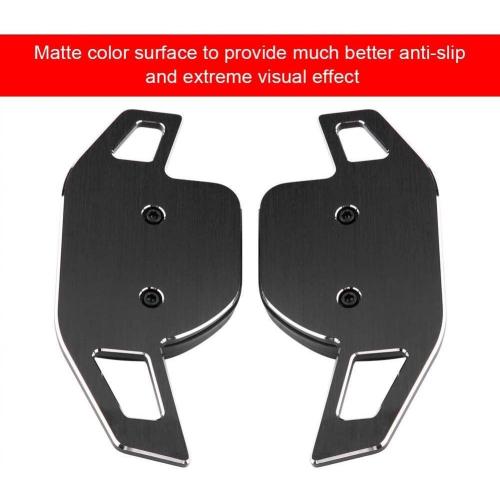 Aluminum alloy Steering wheel shift plate for Audi