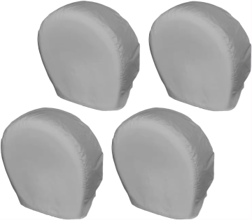 UV Protection PVC and Cotton RV Tire Covers - Various Sizes & Anti-Scratch