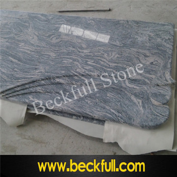 China Juparana Granite Tombstone for Poland Marketing