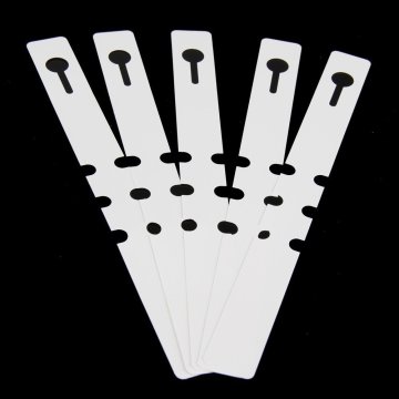 200pcs/lot 2*20cm Gray Plastic Plant Hanging Tags Nursery Tray Garden Labels High Quality
