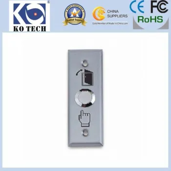 Stainless Steel Panel Steel Exit Button Ko-P03