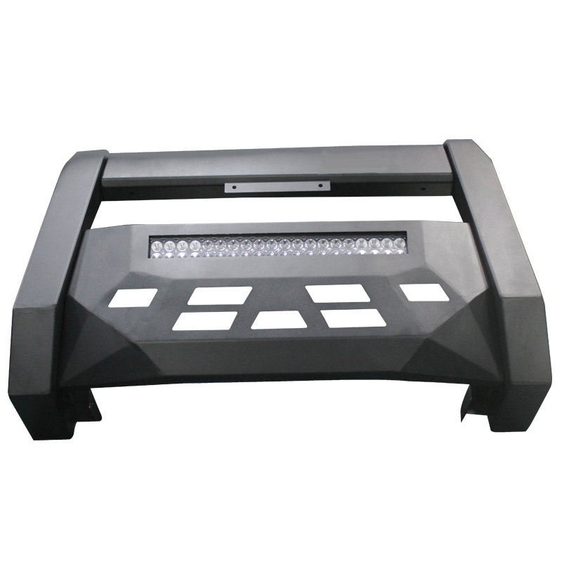 Iron U-shaped with LED long light front bumper