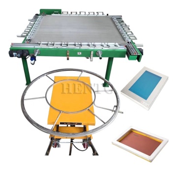 High-Quality Electric Mesh Stretching Machine for Silk Screen Printing
