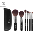 Brush de maquillage de beauté mini set de voyage avec logo rolypoly