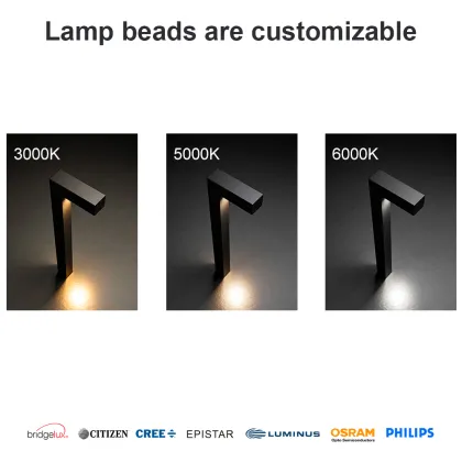 Seven Style LED Bollard Light for Courtyard Landscape