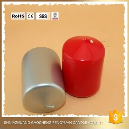 Chinese flameless aroma pillar candle