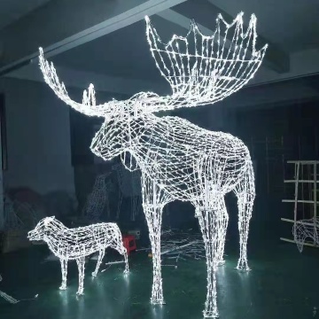 Hot Sale Christmas Decoration LED Motif Deer Light - Indoor/Outdoor Use