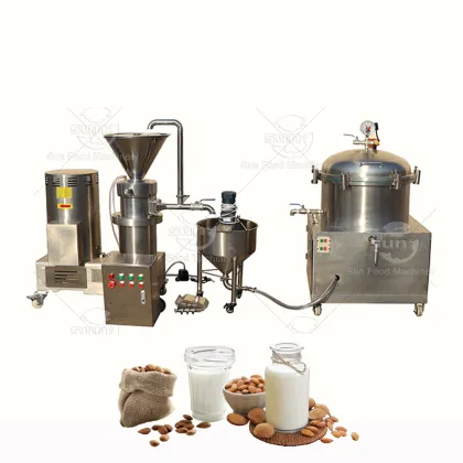 Peanut Milk Machine Bean Almond Cashew Nut Milk Maker Soybean Machine Soy Milk Extractor