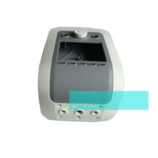 Bi-color plastic case injection mold for medical device