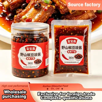 Wild Pepper Black Bean Stir Fry Rice Sauce