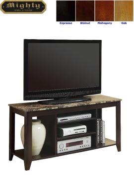 48 inch Marble Top Flat Screen Modern TV Media Stand