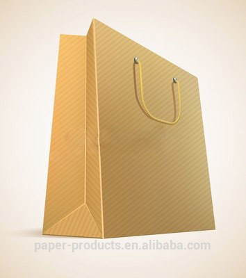 Pretty white paper party bags/white craft bags/gift paper bags in China