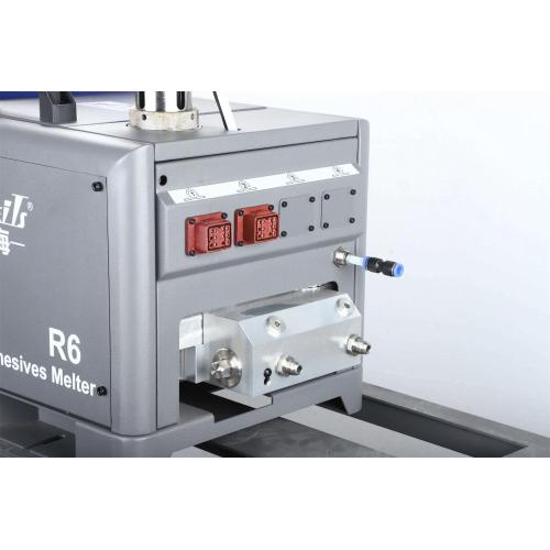 Small Size Hot Melt Machine Hot Melt Machine R6 For Bag Handle Supplier