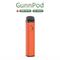 Sabores de fruta vape pen gunnpod 2000puffs