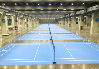 BWF Badminton Court Flooring Enlio Floors