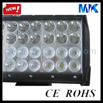 108W Led work lights for truck cree led bar with four rows