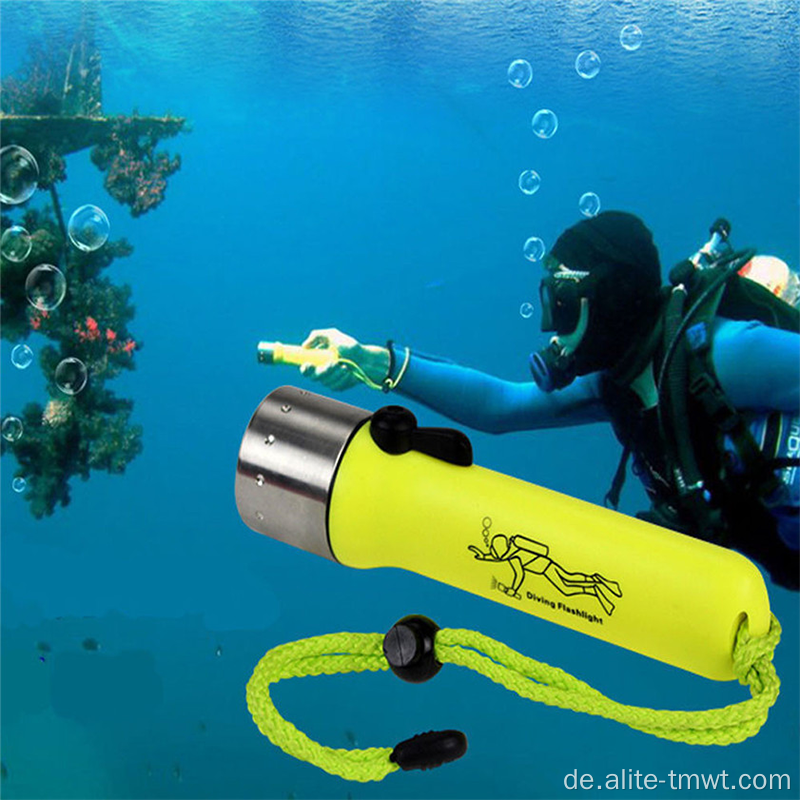 Unterwasser -Video -Tauchlicht
