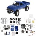 WPL C24 2.4G DIY RC Car KIT 4WD Remote Control Crawler Off-road Buggy Moving Machine Kids Toys M89C