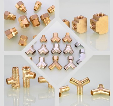 Diecast Brass T Tee Fitting