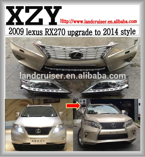 2009 lexus RX270/RX350 upgrade to 2013 style rx270/rx350