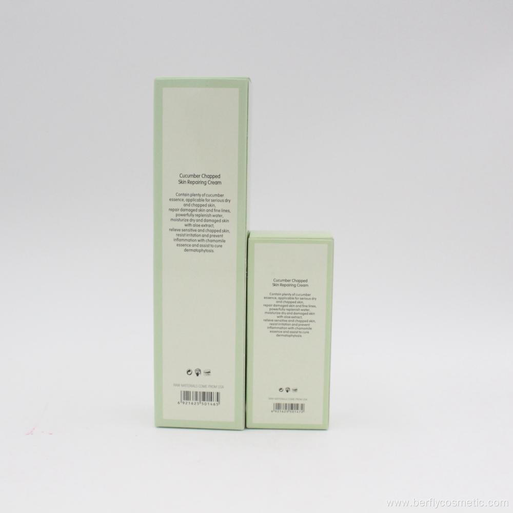 Cucumber chapped skin repair body cream