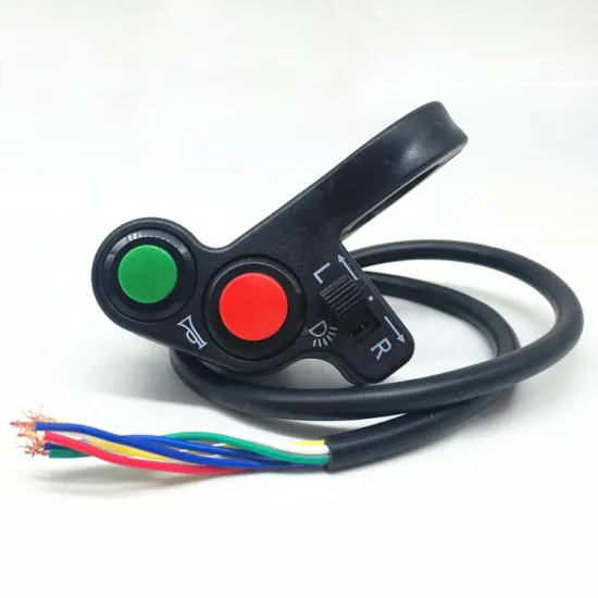 E-Bro 7/8" Multi-function Motorcycle Horn and Signal Switch
