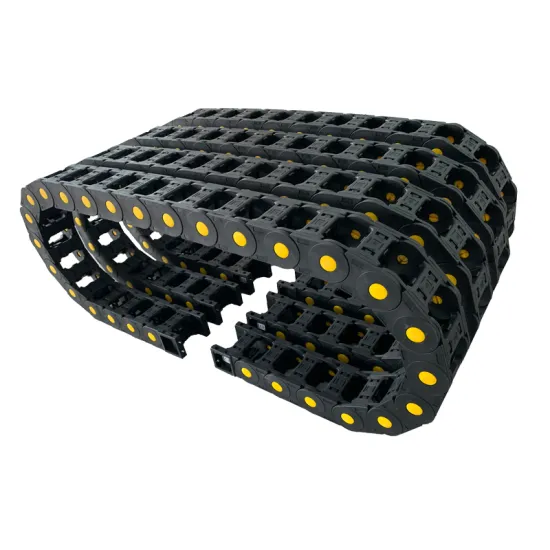 Factory Direct Enclosed Plastic Cable Towline Nylon Drag Chain Energy Cable Carrier
