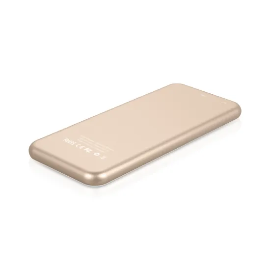 Slim 5000mah powerbank for iphone , credit card power bank for xiaomi, 5200mah portable power bank