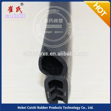 composite rubber epdm trunk lid seal strip
