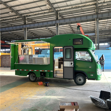 Sıcak Satış Izgara Atıştırmalıklar İçin Özel Tekerlekli Mobil Barbekü