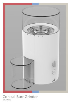 Italian Coffee Grinder in Restaurant