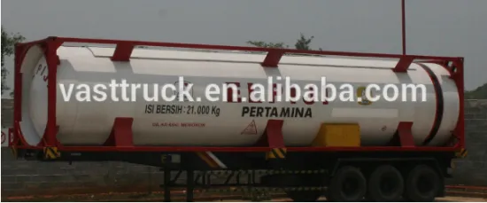40 feet liquid helium ISO tank container