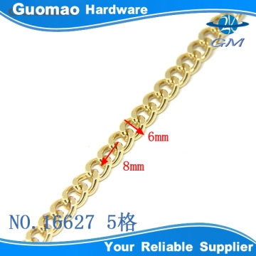 6mm small fashion decorative iron link chain for purse