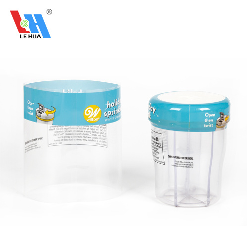 Shrink Wrap Band For Candy Bottle Plastic Perforated Shrink Wrap Band For Candy Bottle Factory