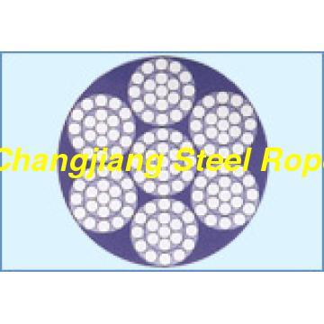 Hot Dip Galvanized Steel Wire Rope 6*19+IWS